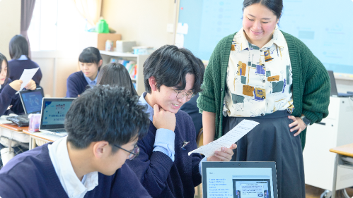 特別進学国際コース写真