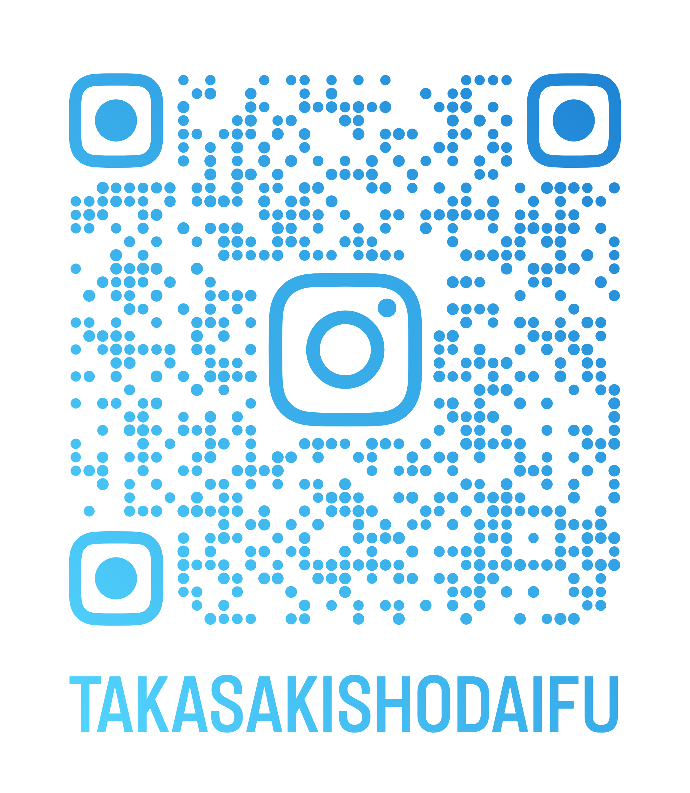 高崎商科大学附属高等学校公式Instagram QRコード